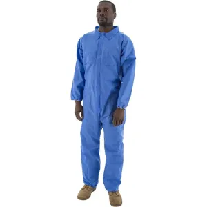 Flame Resistant (FR) SMS Anti-Static Coveralls in 3 Styles (PK 25) - Majestic BlazeTEX