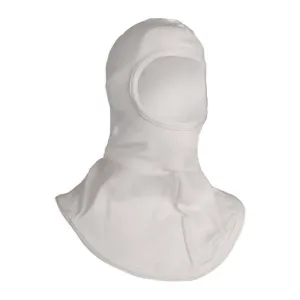 FR Balaclava - 10 Cal Arc Flash. Double Layer Hood & Bib. Half Face Open