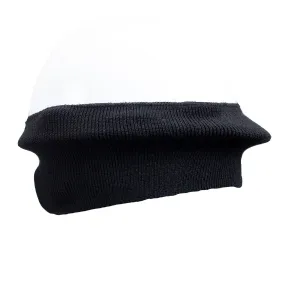 FR Ear Band - Fire & Arc Flash Resistant. Double Layer Stretchable Knit. Covers Ears or Helmet Brim (PK 5 Bands)