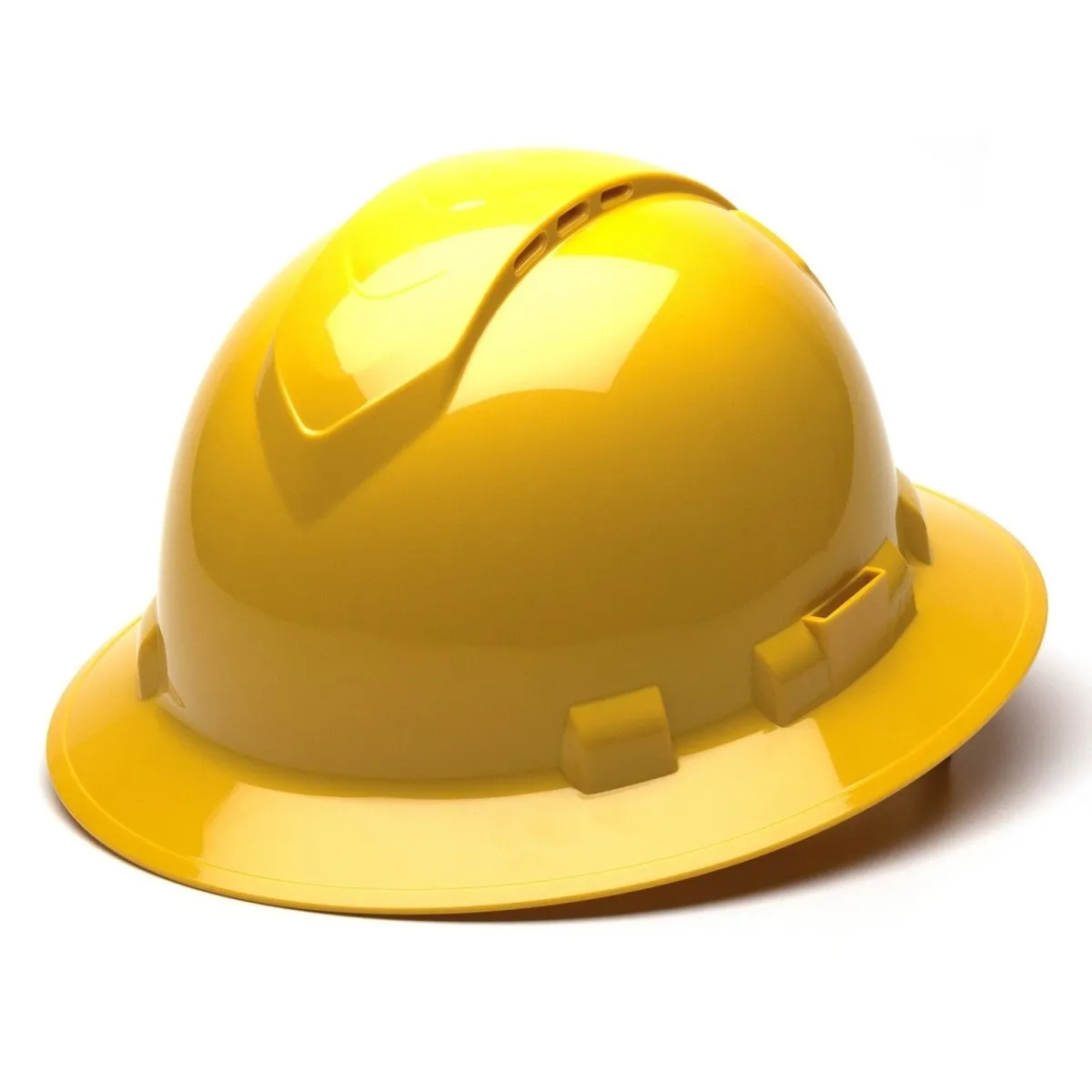 Full Brim Hard Hats (PK 12 Helmets) - Ridgeline Pyramex