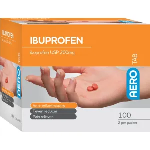 Ibuprofen Tablets- First Aid Kit Refills  (PK 2.400 Tablets)