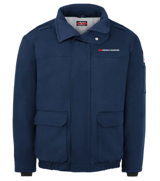 KH Logo -  Bulwark Men's Heavyweight FR Insulated Bomber Jacket
