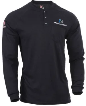 Knoblesdorff Logo - DRIFIRE Helix FR Long Sleeve Henley