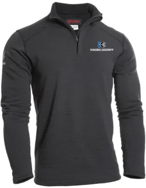 Knoblesdorff Logo - DRIFIRE Men's Power Grid FR 1/4 Zip - Black