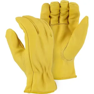 Leather Drivers Glove - Gunn. Keystone. Shirred Back (PK 12 Pairs)