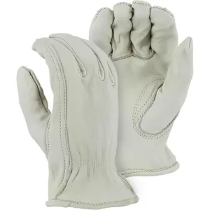 Leather Drivers Glove - Keystone. Shirred Back (PK 12 Pairs)