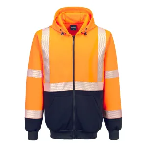 Lee Transportation Logo - Hi-Vis Full-Zip Hoodie - Portwest