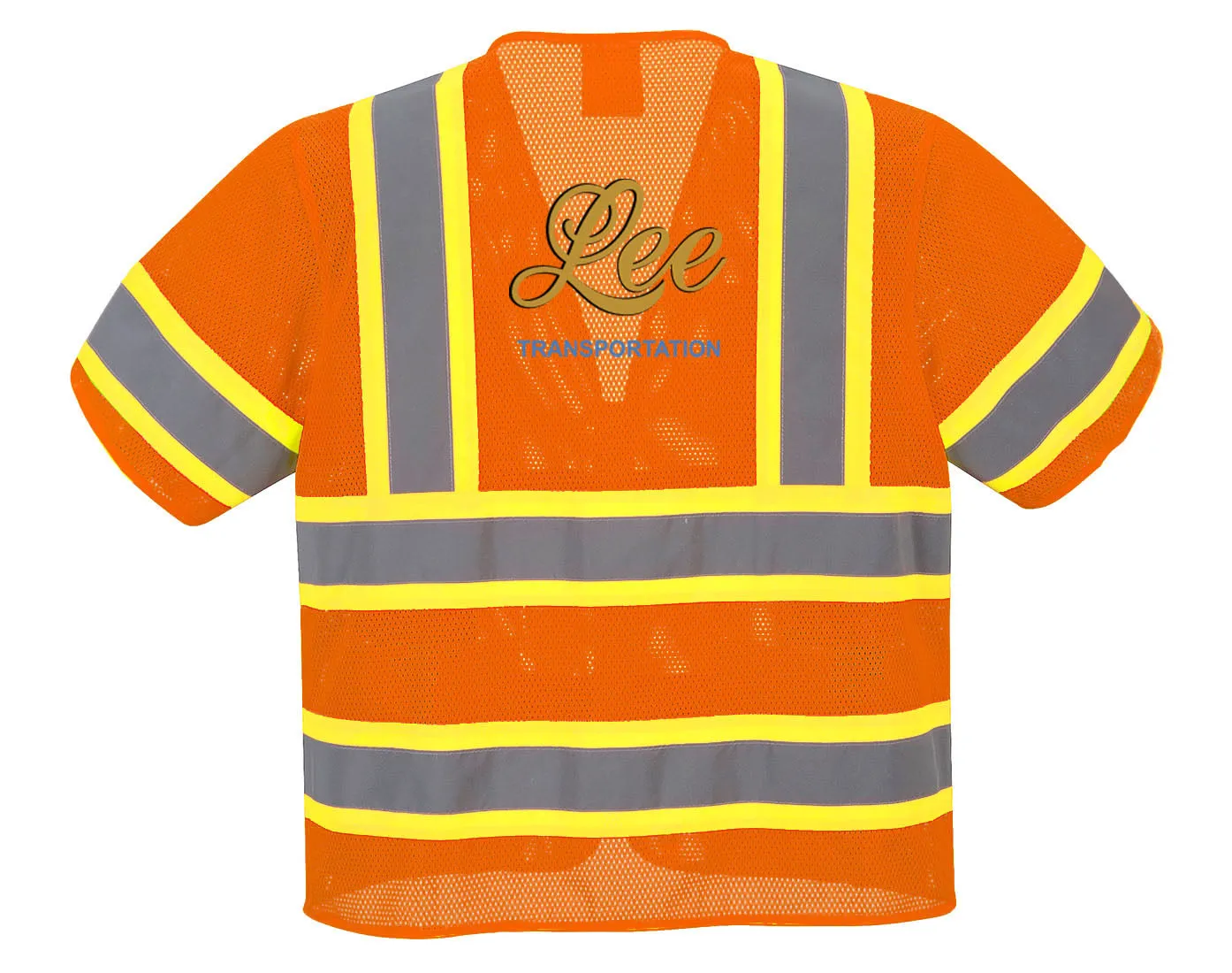 Lee Transportation Logo - US383 Augusta Sleeved Hi-Vis Vest - Portwest