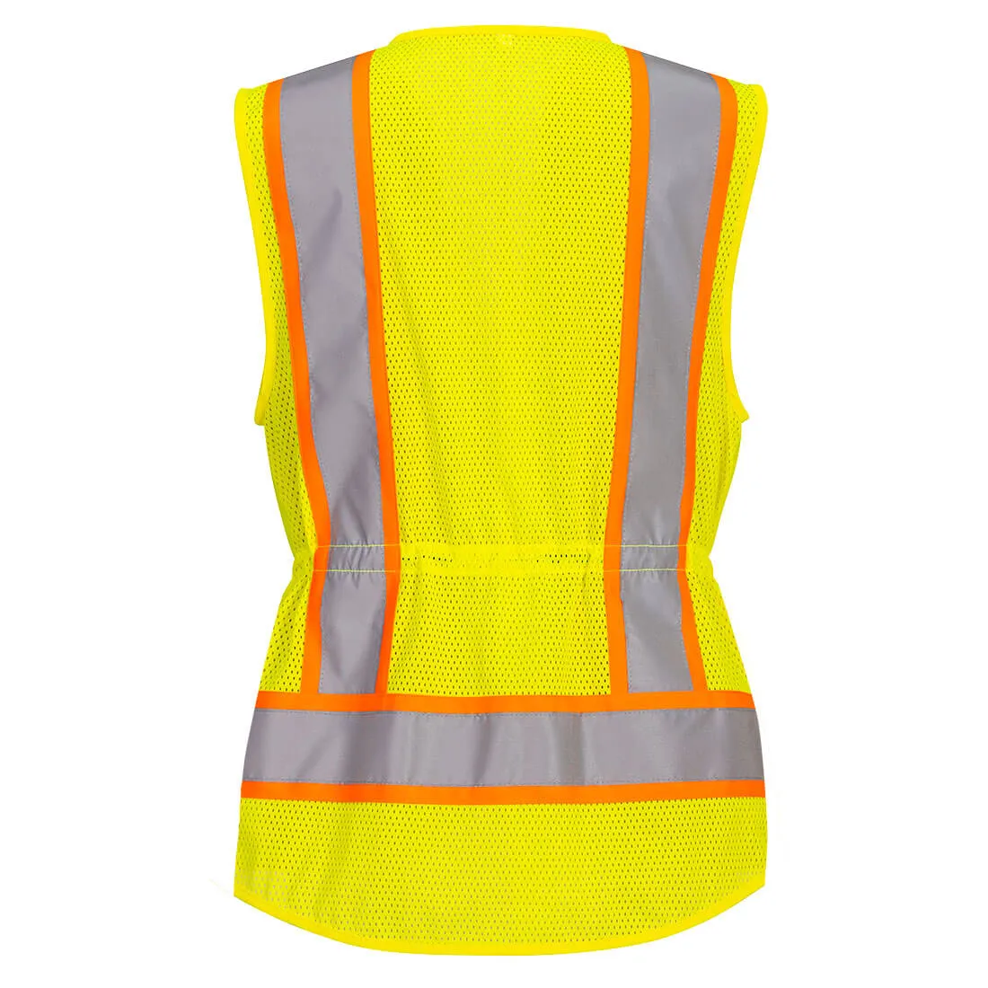 Lee Transportation Logo - US392 Women's Hi-vis Contrast Tape Vest - Portwest