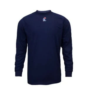 Long Sleeve T-Shirt - Fire (FR) and Arc Flash Resistant. Lightweight. Moisture-Wicking Fabric. Knit Wrists (PK 2 Shirts) - National Safety Apparel
