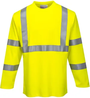 Modaflame Knit Hi-Vis Long Sleeved FR T-Shirt