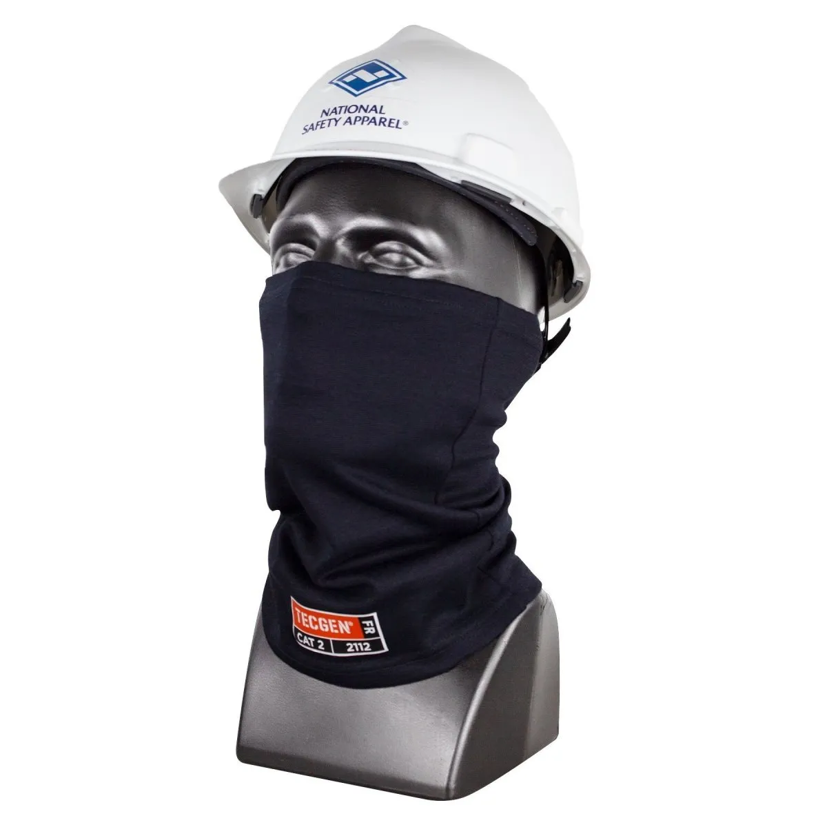 Neck Gaiter - Fire (FR) and Arc Flash Resistant. Short or Long (PK 5 Gaiters) - TECGEN by National Safety Apparel