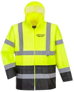 Northeast Precast Logo - Hi-Vis Contrast Rain Traffic Jacket