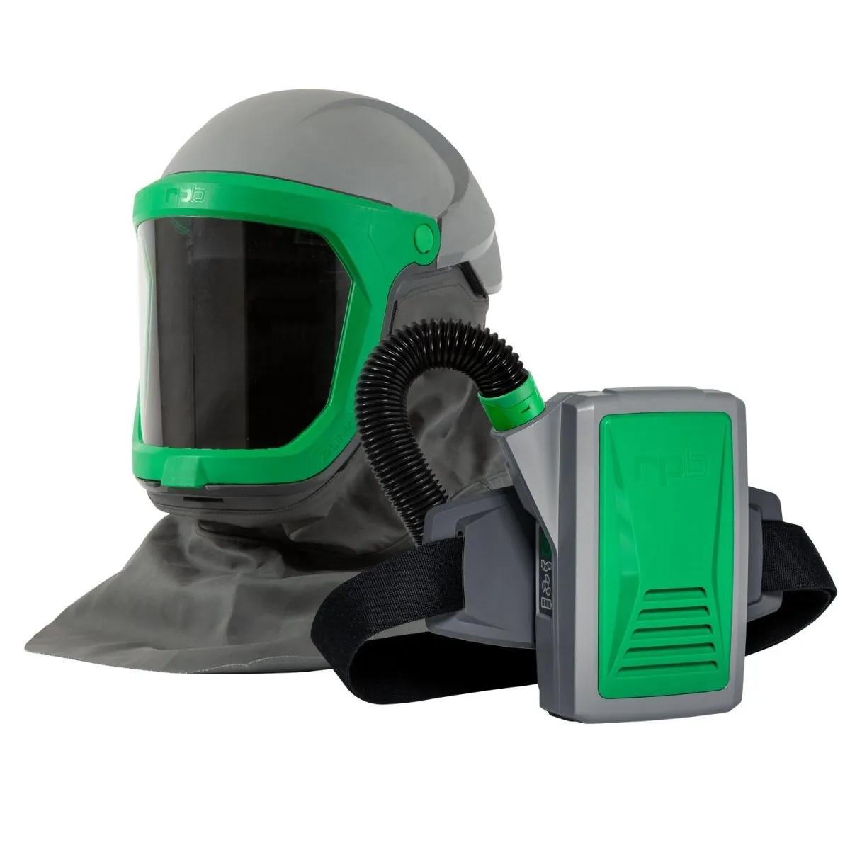 PAPR with Helmet & FR or Tychem Shrouds - RPB Z-Link with PX5