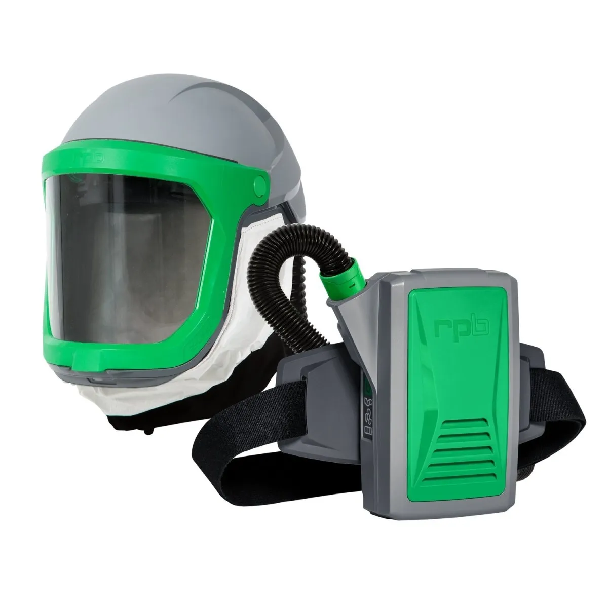 PAPR with Helmet & FR or Tychem Shrouds - RPB Z-Link with PX5