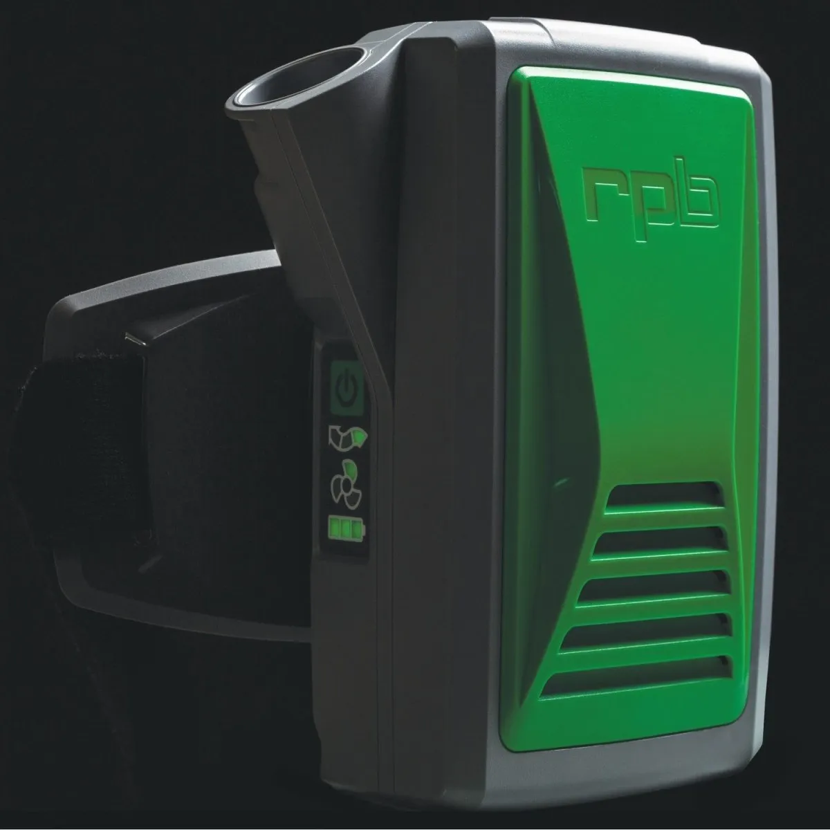 RPB PX5 PAPR - Variable Speed Battery Powered Air Purifying Respirator - HEPA Filtered Breathing Air Supply