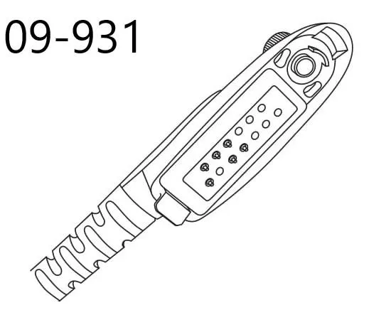 RPB Radio Connection Cables for Nova Talk and Comms-Link In-Helmet Communications Systems