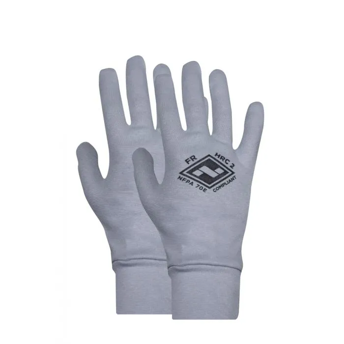 Rubber Voltage Glove Liners - Fire Resistant (FR). 6.5 Ounce Westex UltraSoft Knit - ArcGuard National Safety Apparel