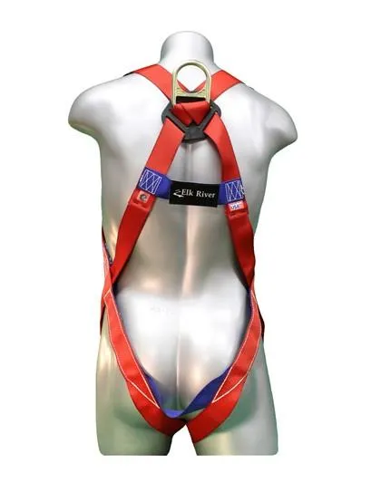 Safety Harness - 3 Steel D-Rings (Back & Shoulders). Mating Buckles - Freedom Series Fall Arrest