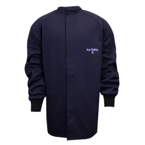 Short Arc Flash Coat - Fire and Arc Flash Resistant. FR Hook and Loop Closure. FR Knit Wrists - National Safety Apparel