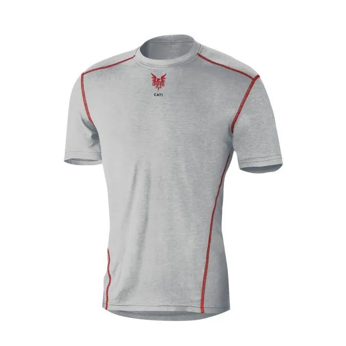 Short Sleeve T-Shirt - Fire (FR) and Arc Flash Resistant. Athletic Cut. Lightweight. Breathable Stretch Fabric