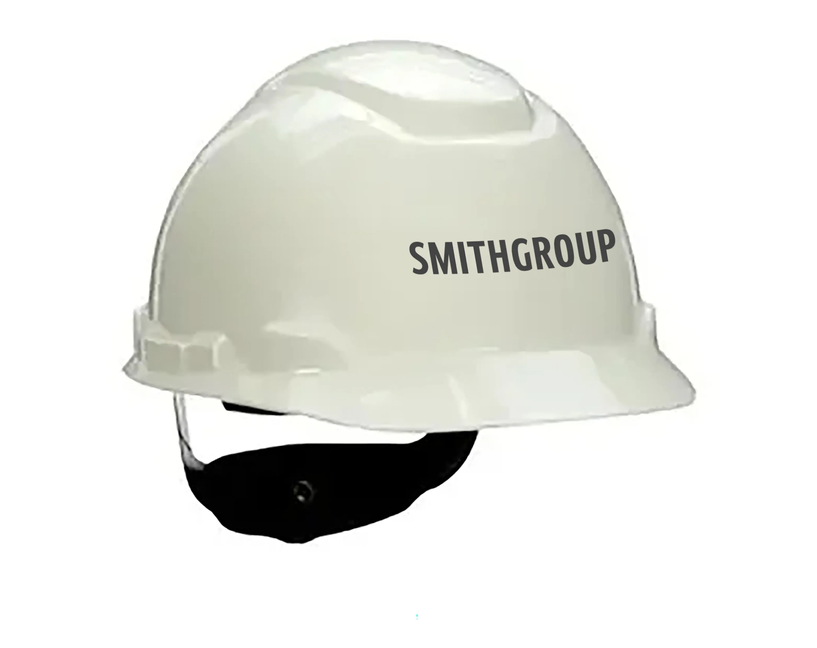 Smithgroup Logo - Pack of 20 3M Cap Style H-701SFR-UV UV Indicator Hard Hats - White