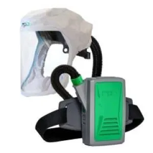 T200 Respirator Hood - PAPR/SAR. Head Harness or Bump Cap. Lightweight Tyvek. NIOSH Certified Protection for Healthcare Workers - RPB