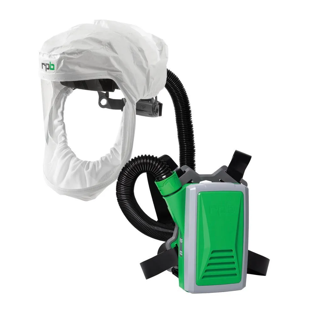 T200 Respirator Hood - PAPR/SAR. Head Harness or Bump Cap. Lightweight Tyvek. NIOSH Certified Protection for Healthcare Workers - RPB