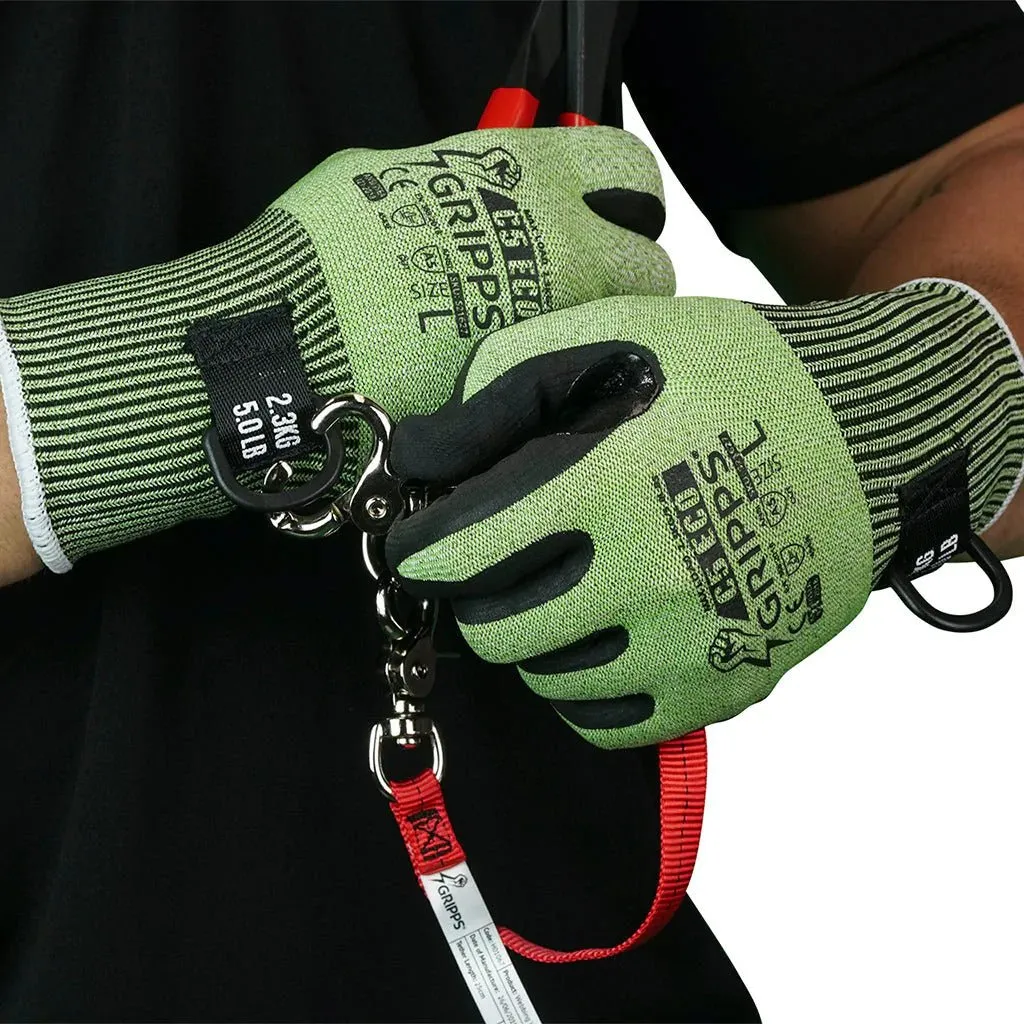 Tool Tether Anchor Eco Glove - C5 Eco - Gripps