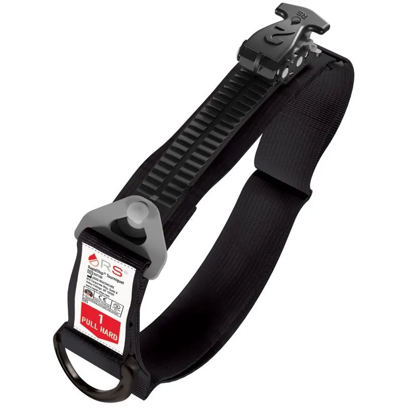 Tourniquet - RapidStop: Fast. Intuitive. One-Hand Self-Applied. Ratcheting First-Response Tourniquet