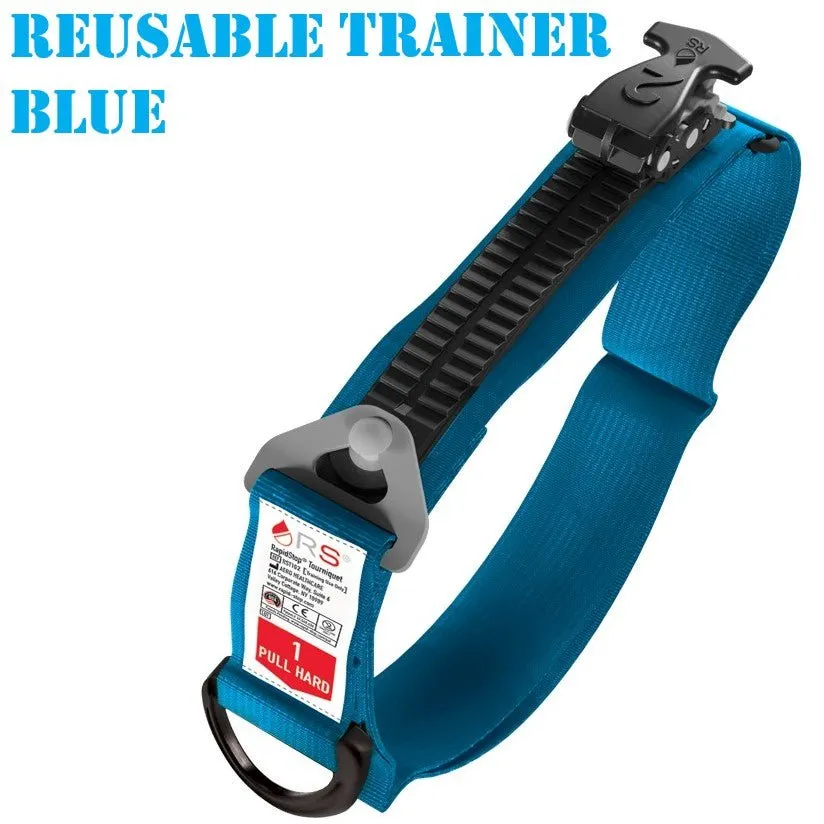Tourniquet - RapidStop: Fast. Intuitive. One-Hand Self-Applied. Ratcheting First-Response Tourniquet
