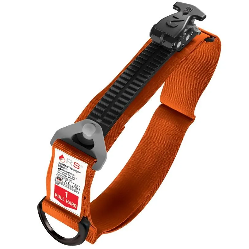 Tourniquet - RapidStop: Fast. Intuitive. One-Hand Self-Applied. Ratcheting First-Response Tourniquet