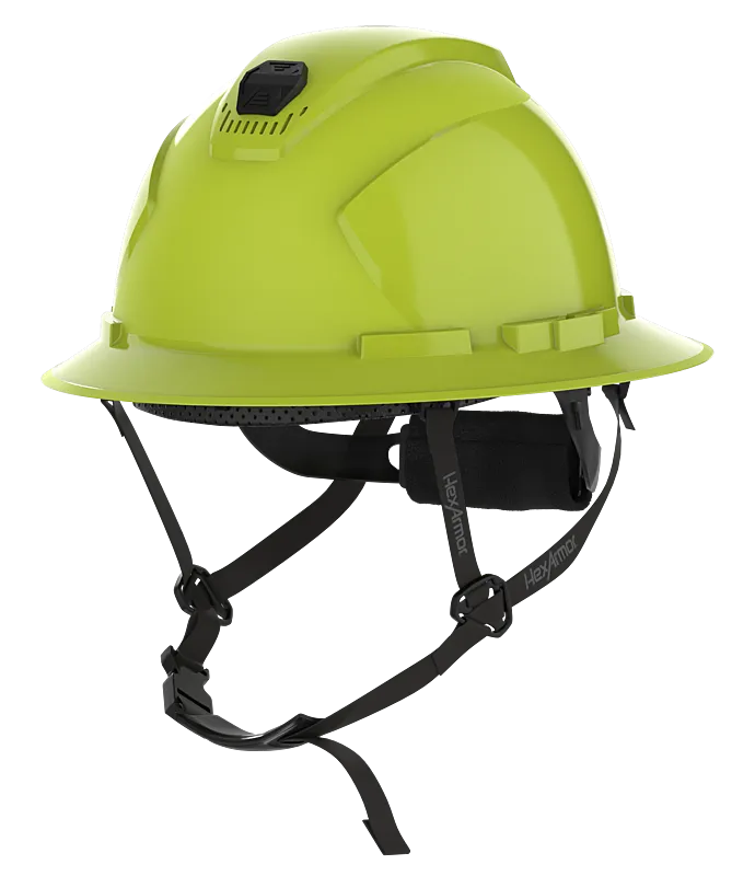 Vented Type 1 Class C Full Brim Safety Helmet - Ceros XP300 - HexArmor