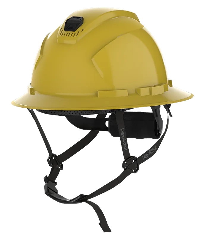Vented Type 1 Class C Full Brim Safety Helmet - Ceros XP300 - HexArmor