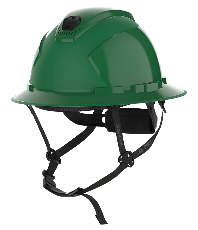 Vented Type 1 Class C Full Brim Safety Helmet - Ceros XP300 - HexArmor