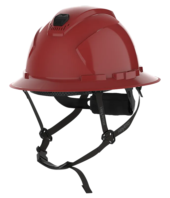 Vented Type 1 Class C Full Brim Safety Helmet - Ceros XP300 - HexArmor