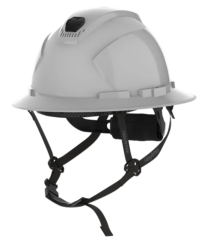 Vented Type 1 Class C Full Brim Safety Helmet - Ceros XP300 - HexArmor