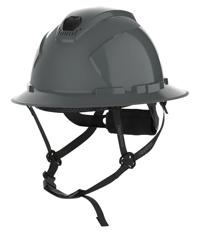 Vented Type 1 Class C Full Brim Safety Helmet - Ceros XP300 - HexArmor
