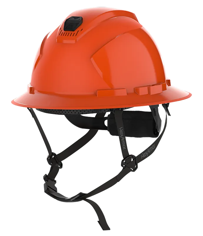 Vented Type 1 Class C Full Brim Safety Helmet - Ceros XP300 - HexArmor