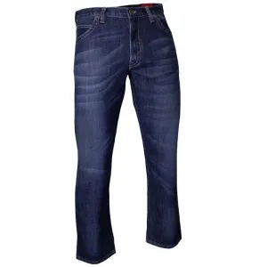 Work Jeans - Fire (FR) and Arc Flash Resistant. Modern Regular Fit. Utility Pockets. Stretch Denim. Enzyme Wash - National Safety Apparel