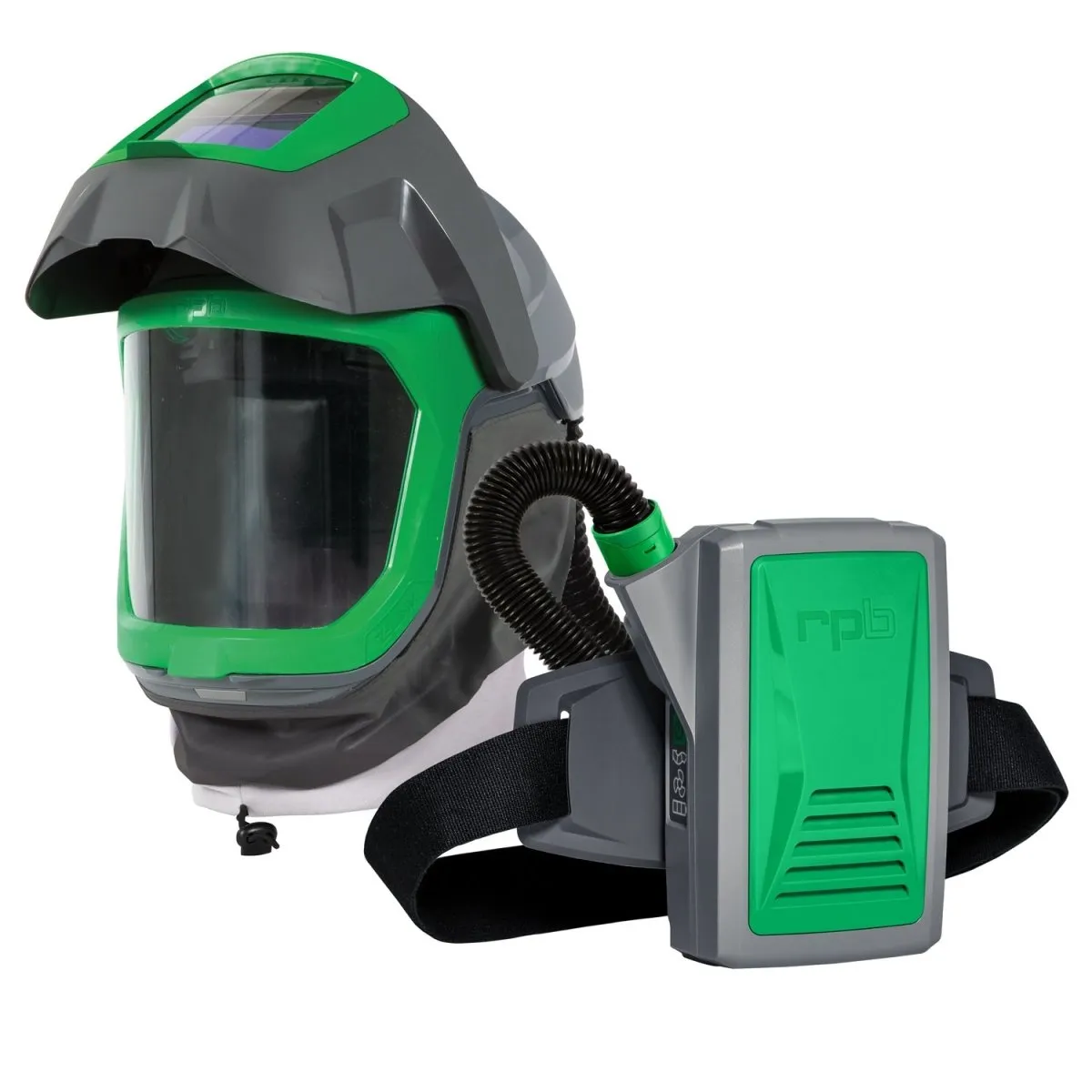 Z-Link Plus Welding Respirator Helmet - PAPR or Supplied Air. Removable ADF. Face Seal or Cape. NIOSH Certified Protection for Welders - RPB Safety