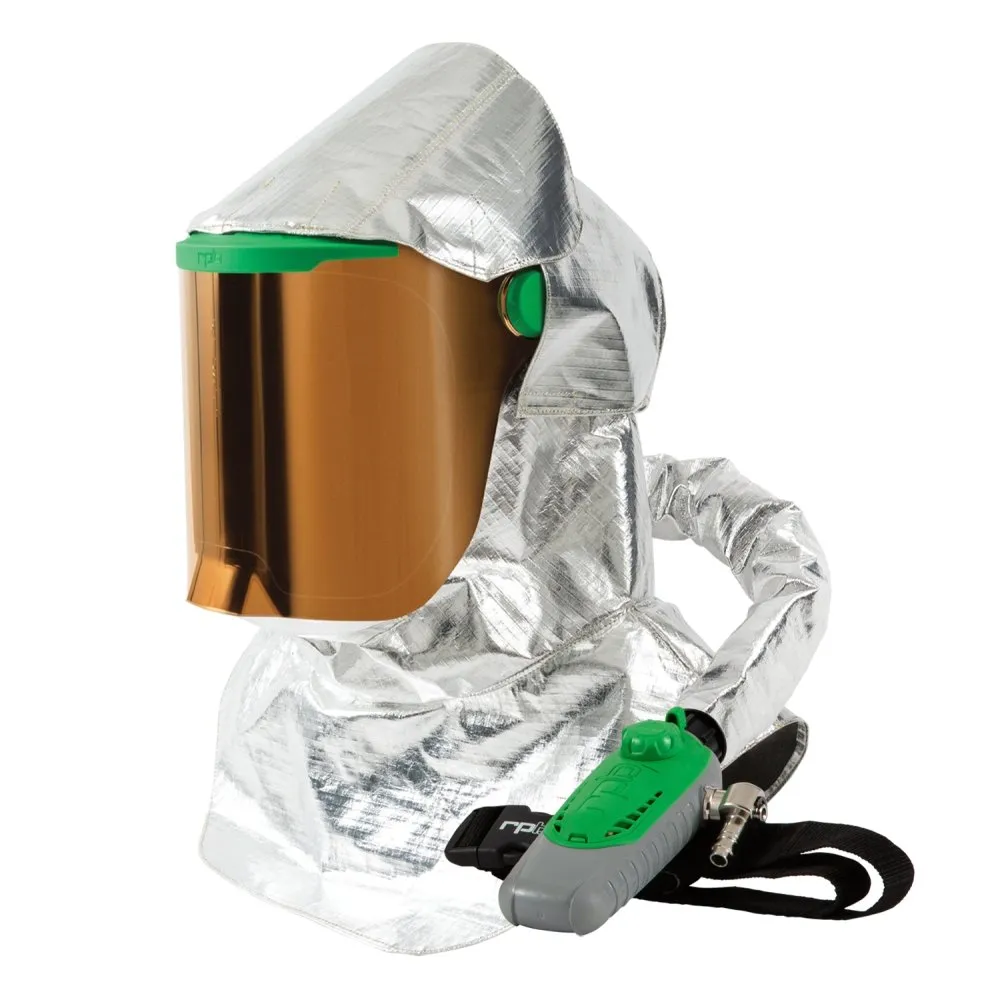 Z-Link Respirator Helmet - PAPR with specialty filters. Versatile NIOSH Certified Respiratory Protection