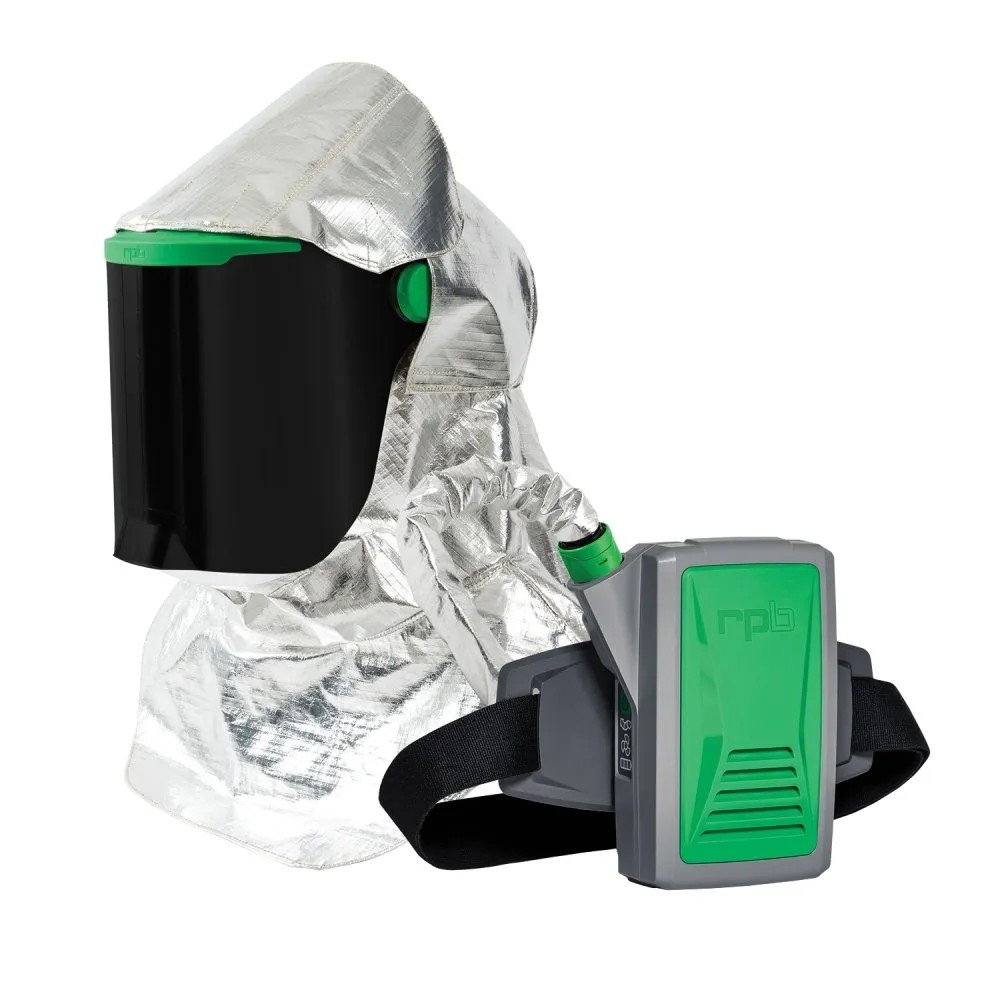 Z-Link Respirator Helmet - PAPR with specialty filters. Versatile NIOSH Certified Respiratory Protection