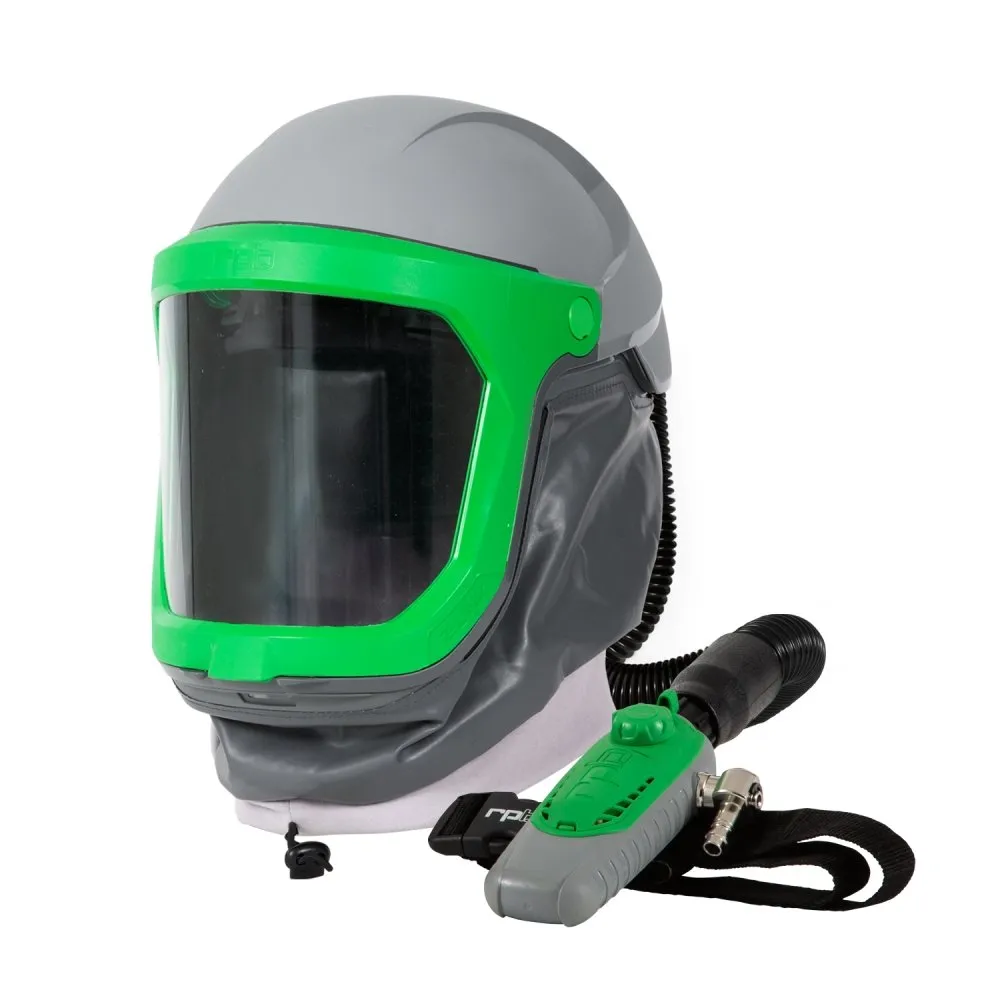 Z-Link Respirator Helmet - PAPR with specialty filters. Versatile NIOSH Certified Respiratory Protection