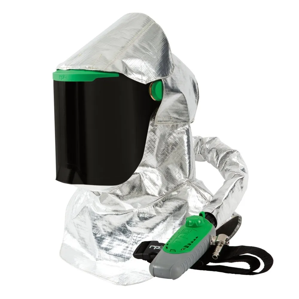 Z-Link Respirator Helmet - PAPR with specialty filters. Versatile NIOSH Certified Respiratory Protection
