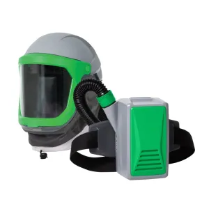 Z-Link Respirator Helmet - PAPR with specialty filters. Versatile NIOSH Certified Respiratory Protection