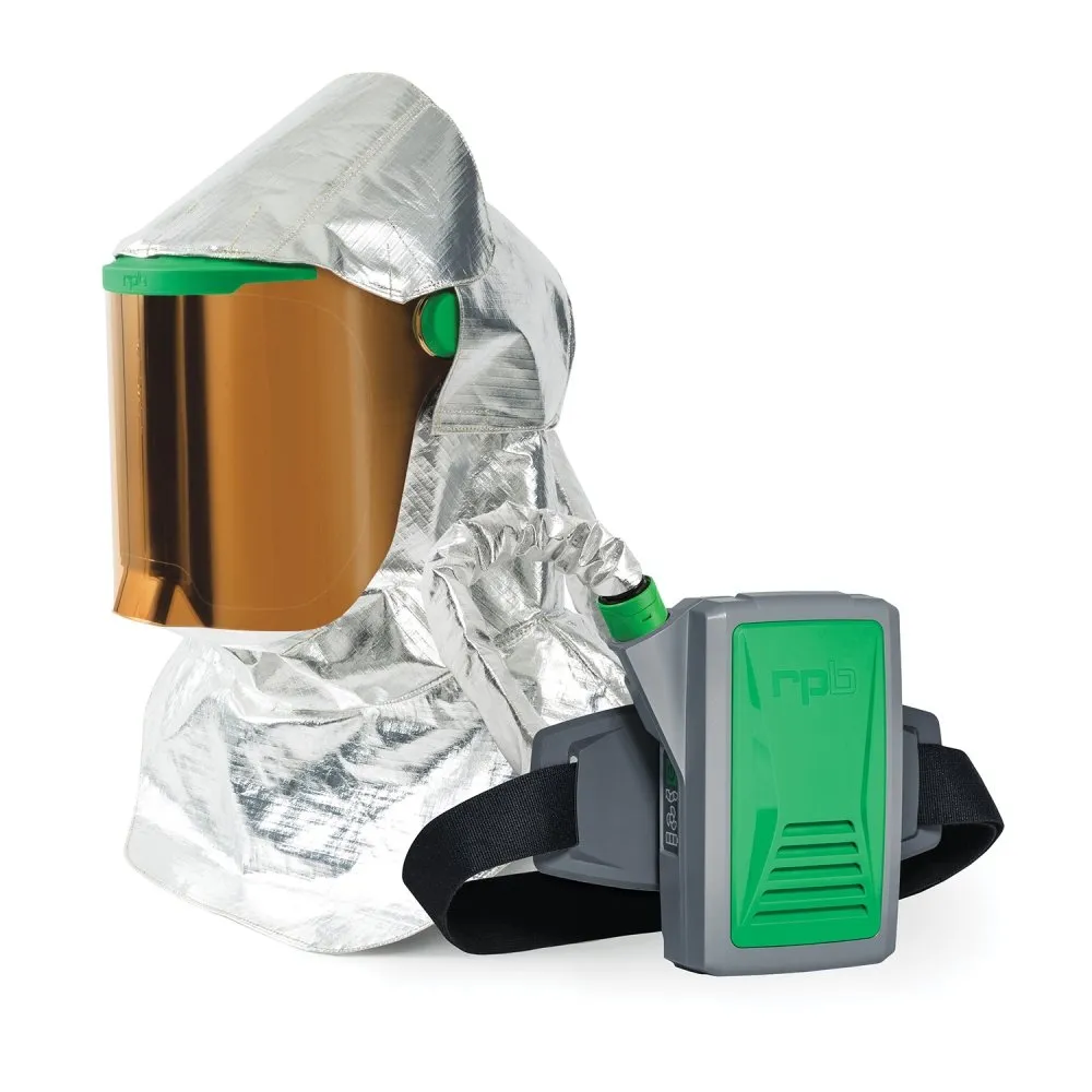 Z-Link Respirator Helmet - PAPR with specialty filters. Versatile NIOSH Certified Respiratory Protection
