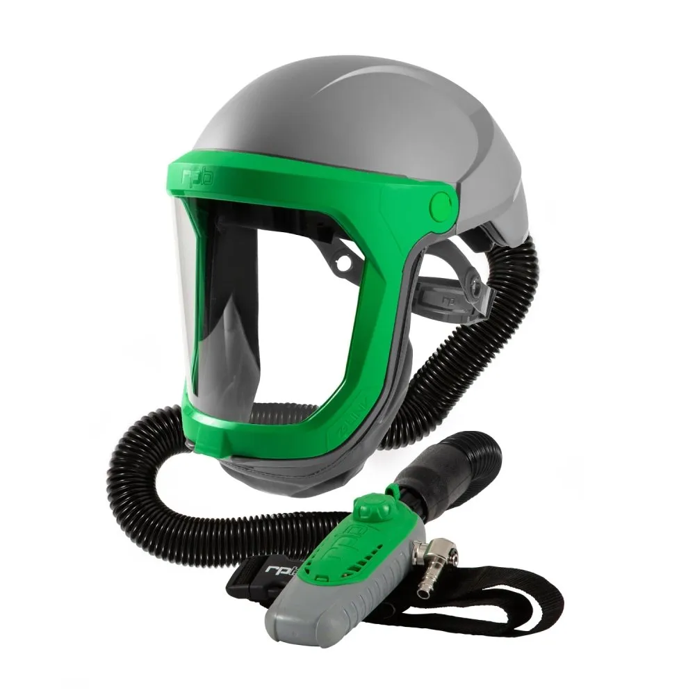 Z-Link Respirator Helmet - PAPR with specialty filters. Versatile NIOSH Certified Respiratory Protection