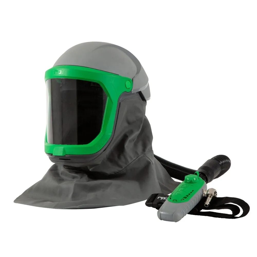 Z-Link Respirator Helmet - PAPR with specialty filters. Versatile NIOSH Certified Respiratory Protection