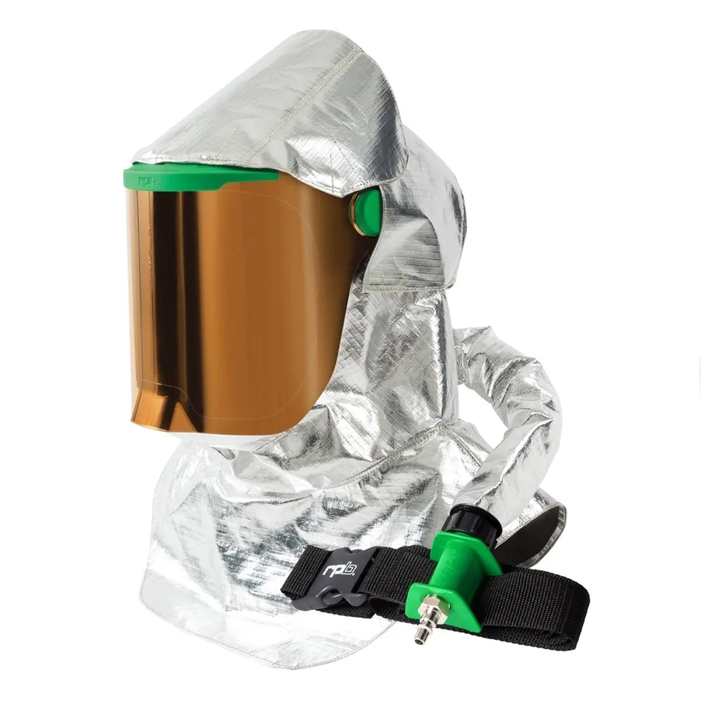 Z-Link Respirator Helmet - PAPR with specialty filters. Versatile NIOSH Certified Respiratory Protection